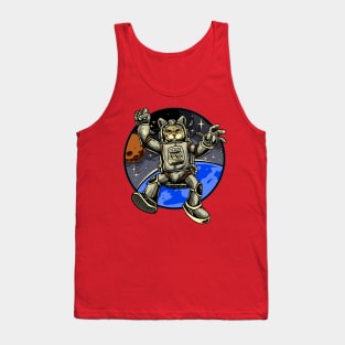 cat astronaut in space Tank Top